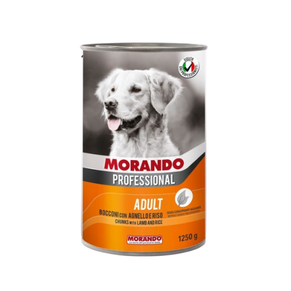 MORANDO Professional Chunks Lamb & Rice 1.25kg