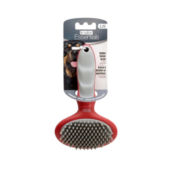 DOGIT LE SALON Essential Rubber Slicker Brush (L)