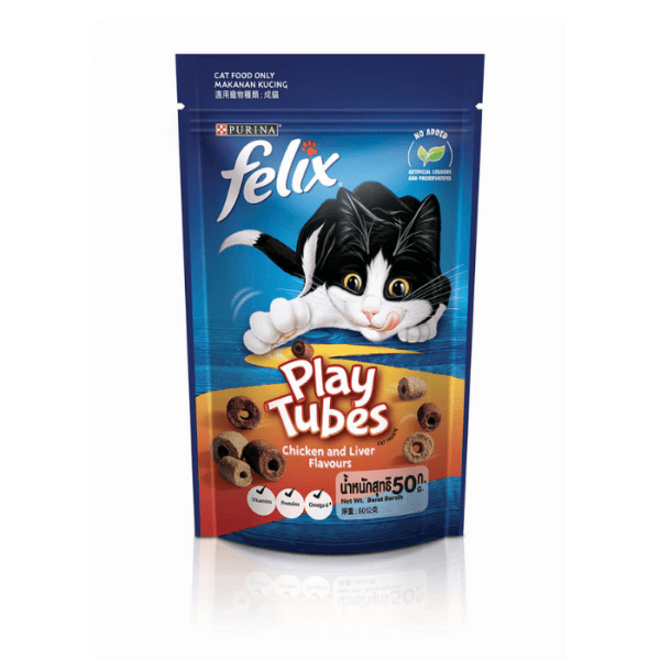 FELIX PlayTubes Chicken & Liver 50g