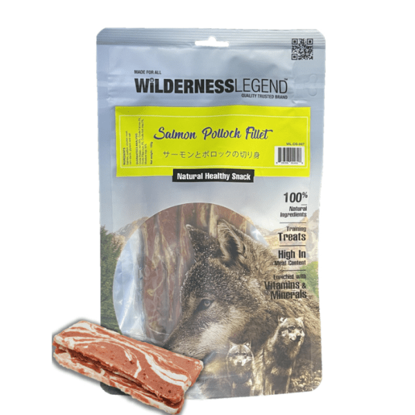 WILDERNESS LEGEND Salmon Pollock Fillet 100g