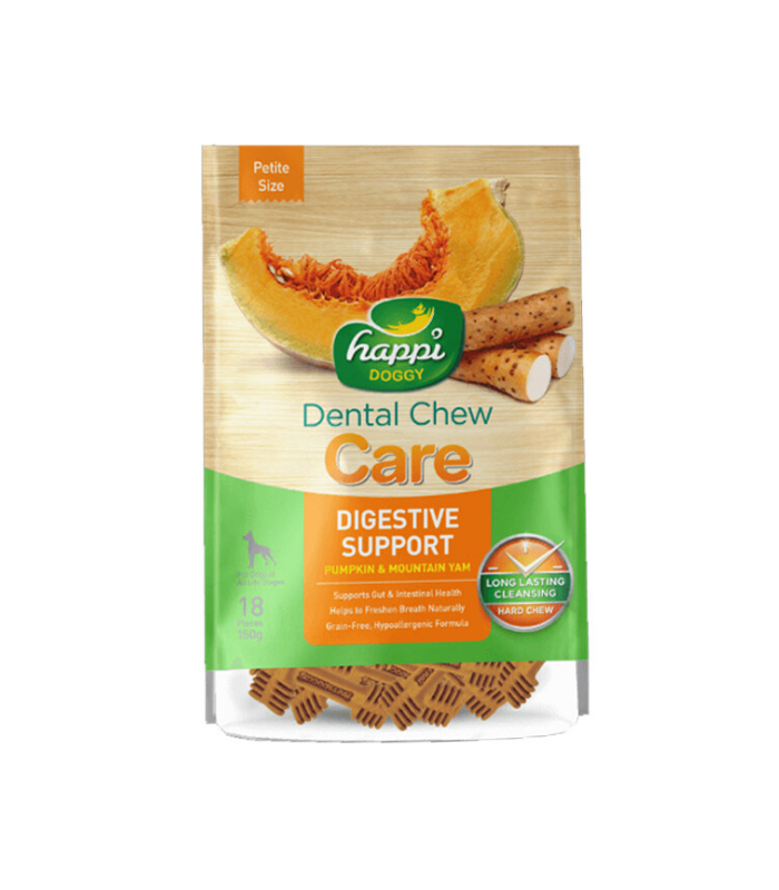 HAPPI DOGGY Hard Chew Care Digestive Support Petite 150g - Image 1