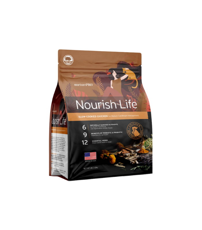 NURTURE PRO NL Chicken Mature Cat 1.8kg (4lbs) - Image 1