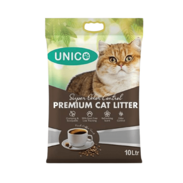 UNICO Cat Litter - Coffee 10L