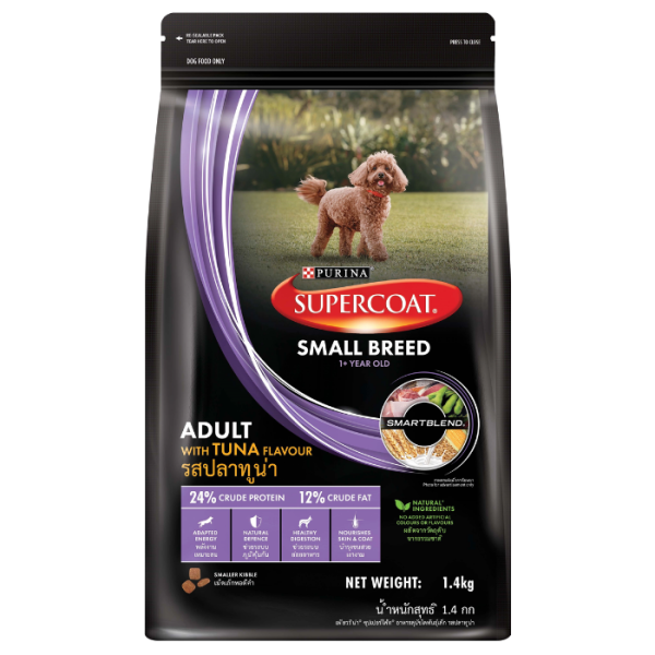 SUPERCOAT Small Breed Adult Tuna 2.7kg