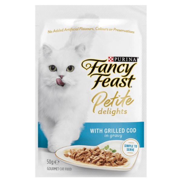 FANCY FEAST Petite Delights with Grilled Cod 50g