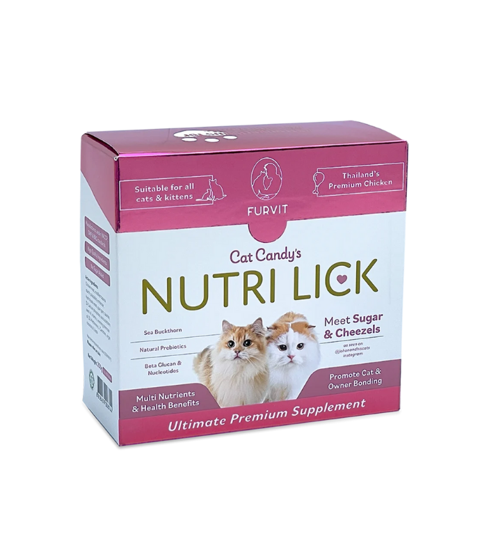 FURVIT Nutri Lick Cat Candy's Supplement - Chicken 200g - Image 1
