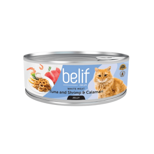 BELIF White Meat Tuna & Shrimp & Calamari 80g