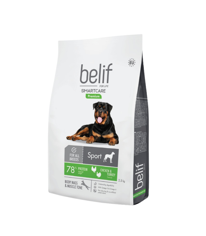 BELIF Smartcare - Active Sport All Breed 2.5kg - Image 1