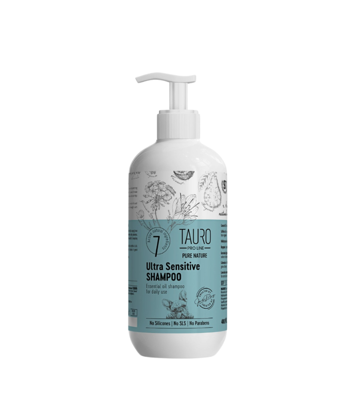 TAURO PRO Line Pure Nature - Ultra Sensitive Shampoo 400ml - Image 1
