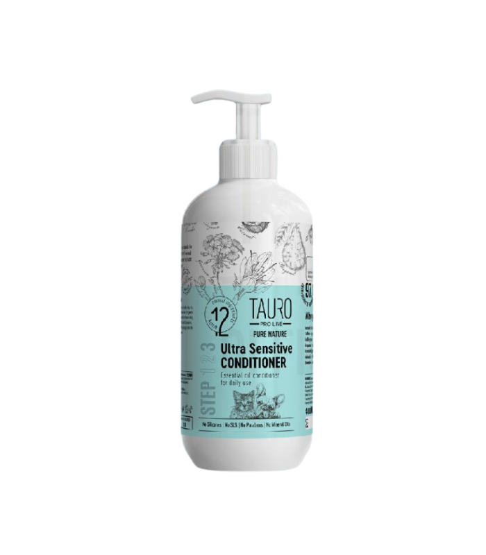 230441_TAURO_PRO_Line_Pure_Nature_Ultra_Sensitive_Conditioner_400ml_1742868185.png TAURO PRO Line Pure Nature - Ultra Sensitive Conditioner 400ml - Image 1