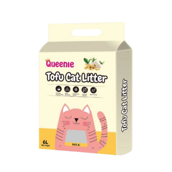 QUEENIE Tofu Cat Litter Milk 6L