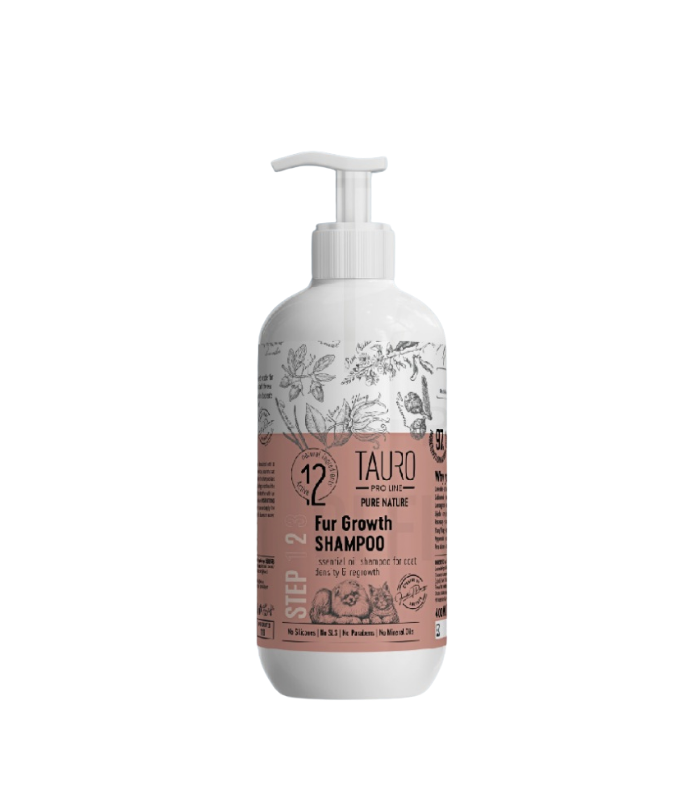 TAURO PRO Line Pure Nature - Fur Growth Shampoo 400ml - Image 1