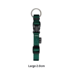 ZEUS Adj. Collar Charcoal Large 2.0cm