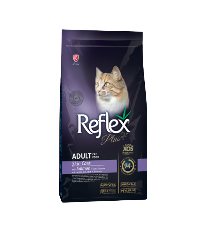240221_REFLEX_Plus_Skin_Care_with_Salmon_for_Adult_Cat_1_5kg_1742887272.png REFLEX Plus Skin Care with Salmon for Adult Cat 1.5kg - Image 1