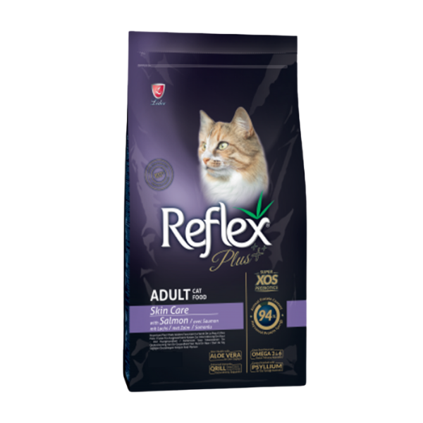 REFLEX Plus Skin Care with Salmon for Adult Cat 1.5kg