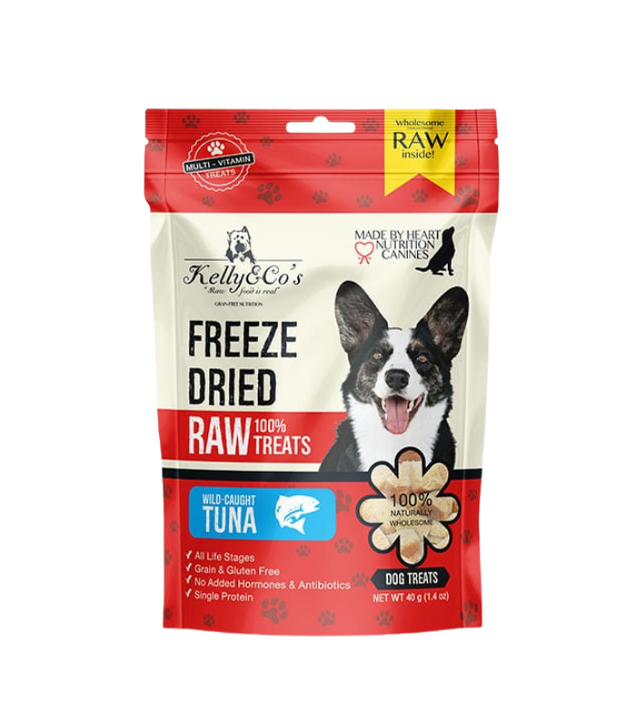 KELLY & CO'S Dog Freeze Dried - Wild-Caught Tuna 40g - Image 1