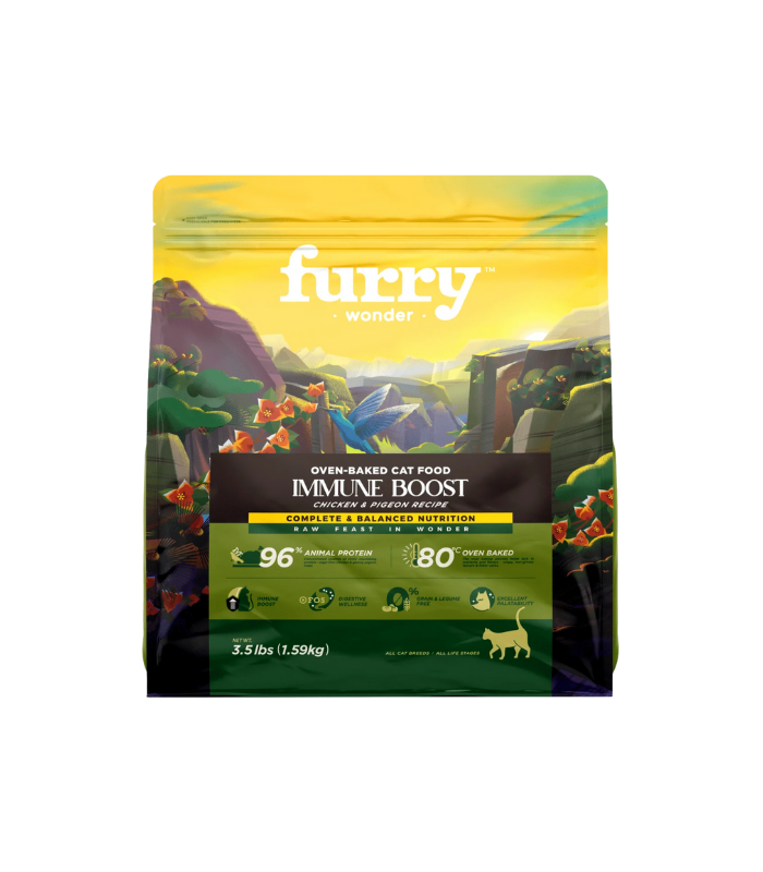 240577_FURRY_WONDER_Grow_Thrive_Oven_Baked_Chicken_Pigeon_Recipe_All_Life_Stage_Cat_Diet_1_59kg_1742949259.png FURRY WONDER Grow & Thrive Oven-Baked Chicken & Pigeon Recipe- All Life Stage Cat Diet 1.59kg - Image 1