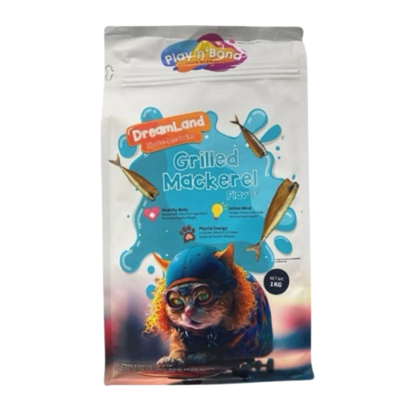 PLAY N BOND Grilled Mackerel Flavour - 1kg