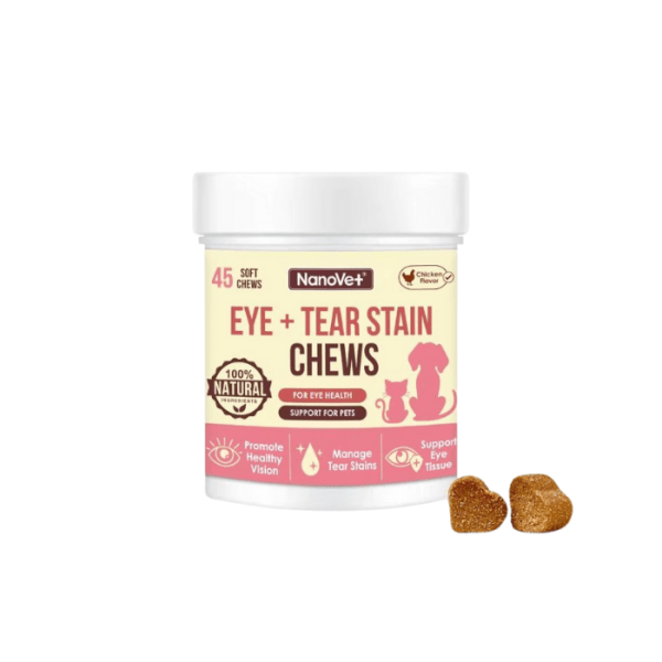 NANOVET Chews Eye + Tear Stain Chews - 45chew
