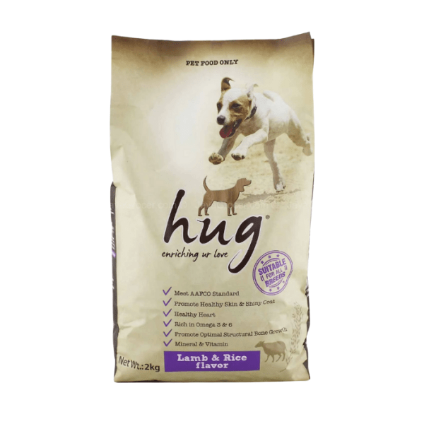 HUG Dry Lamb & Rice 2kg