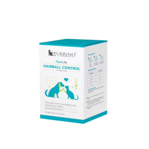 FURRINO Pawlife Pet Nutritional Supplement Hairball Control 30g