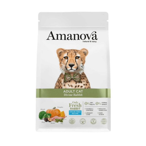 AMANOVA Adult Rabbit & Pumpkin No Grain 6kg