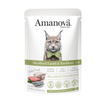 AMANOVA Pouch Sterilised Lamb & Sardines 85g