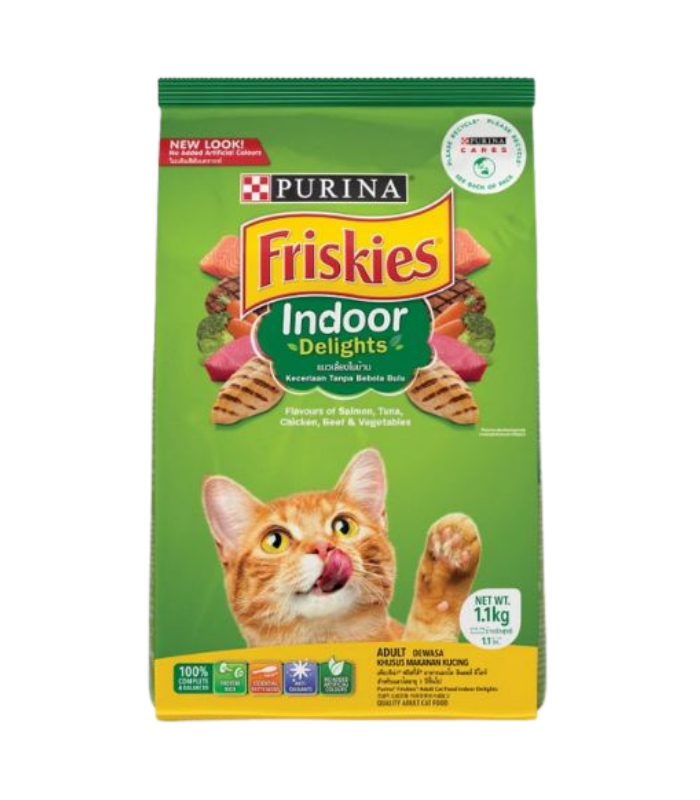 50906_FRISKIES_Adult_Indoor_Delights_Hairball_1_1kg_NEW_1kg_1742969285.png FRISKIES Adult Indoor Delights (Hairball) 1.1kg/NEW 1kg - Image 1