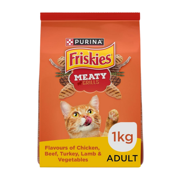 FRISKIES Adult Meaty Grill 1.1kg/NEW 1kg