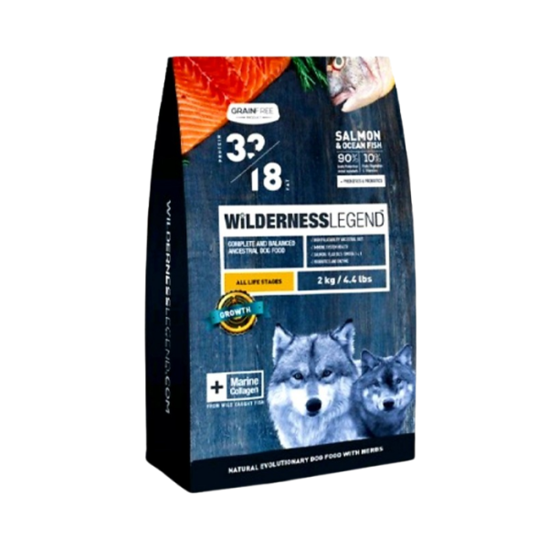 WILDERNESS LEGEND 33/18 Dog Salmon & Ocean Fish 2kg