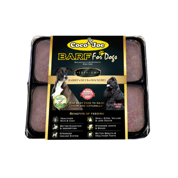 COCO & JOE Dog Rabbit,Duck & Mackerel Recipe 1kg