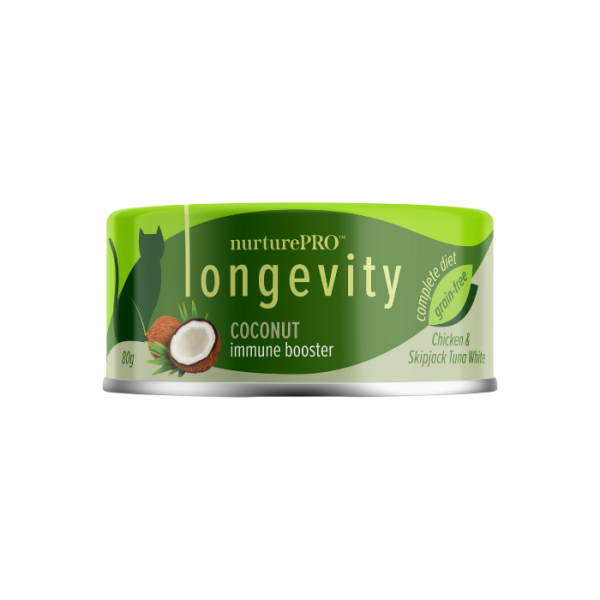 NURTURE PRO Longevity Tuna & Coconut 80g