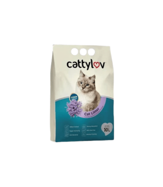 CATTYLUV BENTONITE CAT LITTER 10L - Image 2