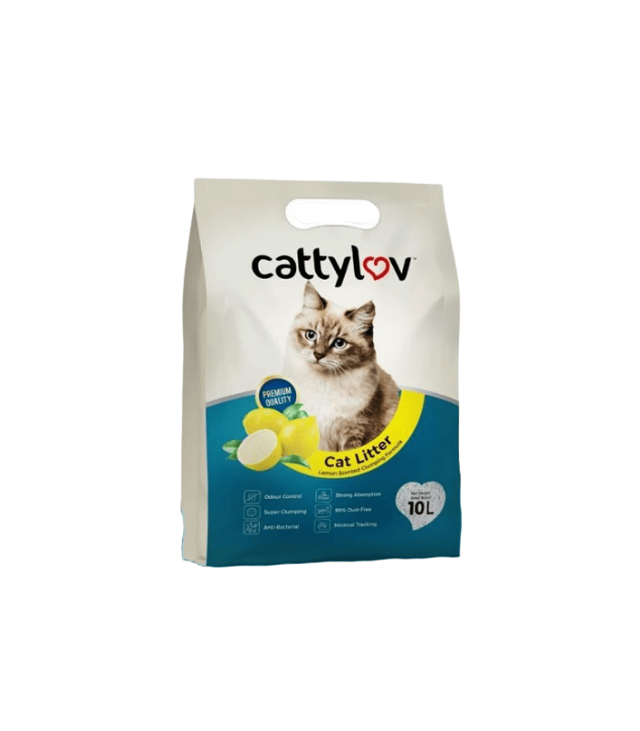 CATTYLUV BENTONITE CAT LITTER 10L - Image 3
