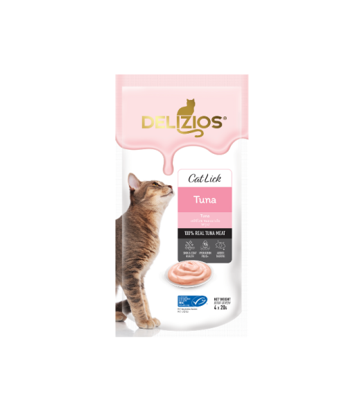 DELIZIOS CAT LICK FLAVOURS 80G - Image 3
