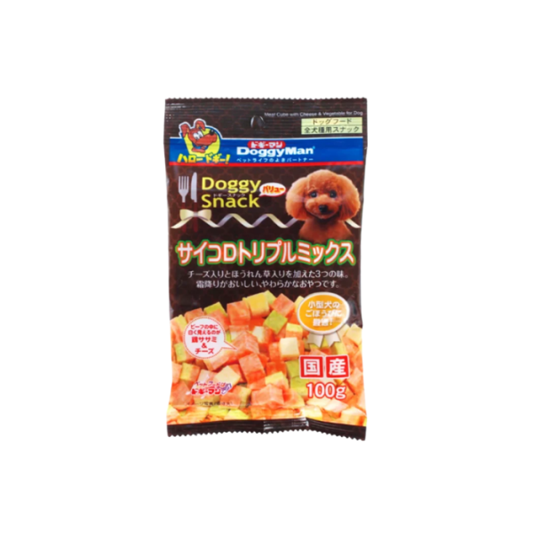 DOGGYMAN Triple Mix Dice 100g