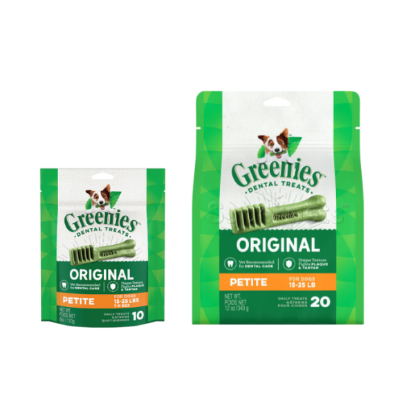 GREENIES ORIGINAL PETITE 170G & 340G