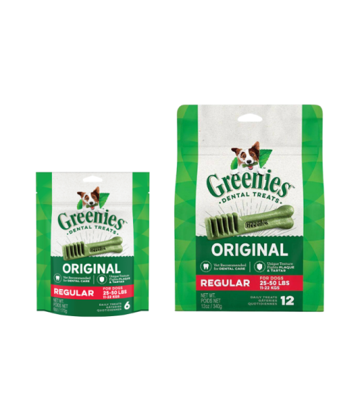 GREENIES ORIGINAL REGULAR 340G & 170G
