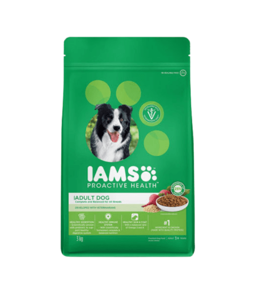IAMS DOG ADULT ALL BREED CHICKEN 3KG 8KG - Image 2