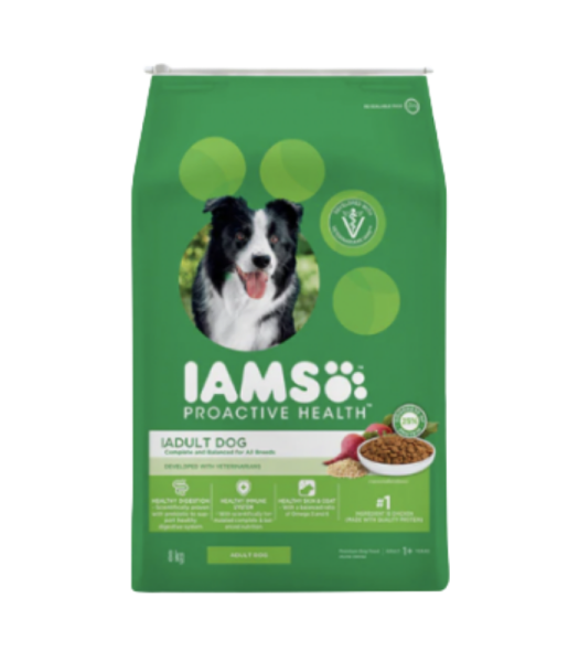 IAMS DOG ADULT ALL BREED CHICKEN 3KG 8KG - Image 3