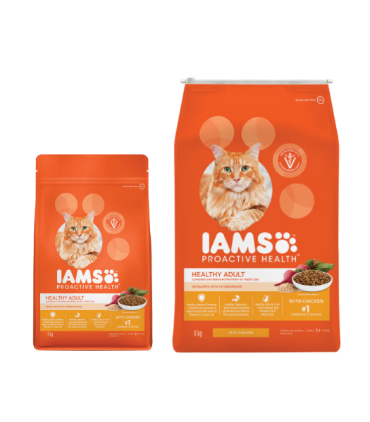 IAMS PH ADULT WITH CHICKEN 3KG 8KG
