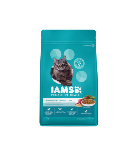 IAMS PH INDOOR WEIGHT & HAIRBALL 3KG 8KG - Image 2