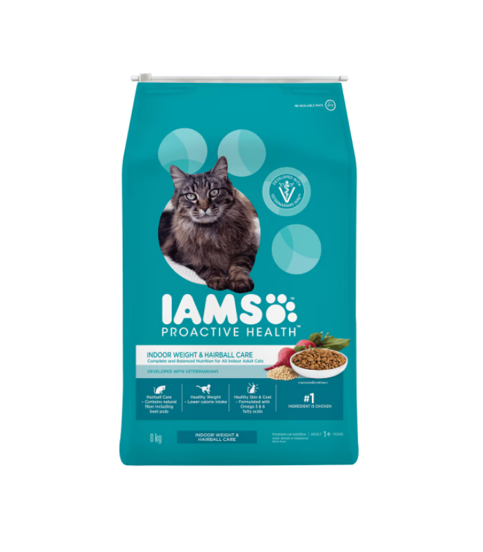 IAMS PH INDOOR WEIGHT & HAIRBALL 3KG 8KG - Image 3