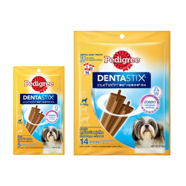 PEDIGREE DENTASTIX SMALL 75G & 210G