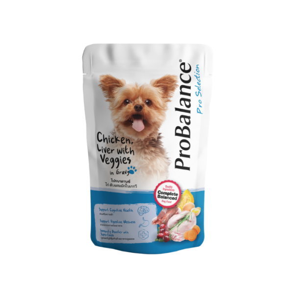 PROBALANCE Chicken & Liver with Veggies in Gravy 130g