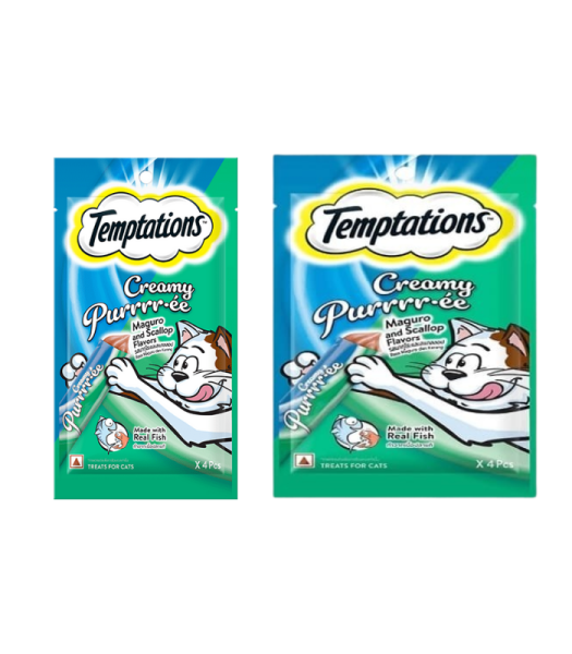 TEMPTATIONS PUREE MAGURO & SCALLOP