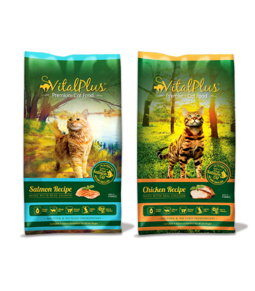 VITALPLUS SALMON/CHICKEN 10KG