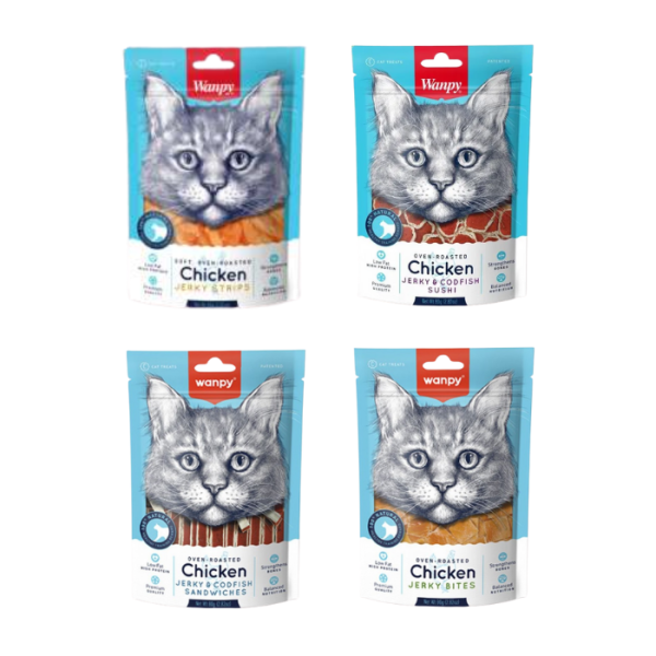 WANPY CAT CHICKEN 80G