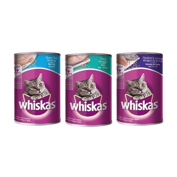 WHISKAS CAN 400G