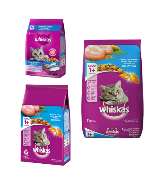 WHISKAS POCKET OCEAN FISH
